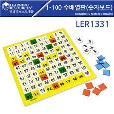 1-100수배열판