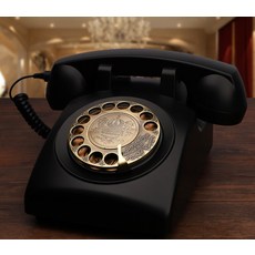 엔틱다이얼전화기
