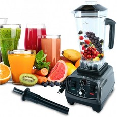Homend 1400W 상업용 블렌더 67oz BPA 프리 투수가 포함 된 음료 및 스무디 용 전문 주방 쥬서 블렌더 수프 견과류 및 반죽, 단일옵션