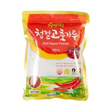바른팜스 청아띠 청결고춧가루 골드플러스 500g 국산고추가루, 01 (순한맛-김치용)