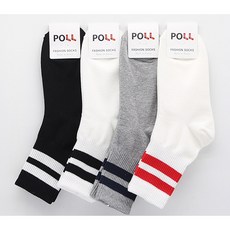 AQT01245110켤레/양말/단목양말/케쥬얼양말/패션양말/여자양말/남여양말 여자 패션양말목굵은줄