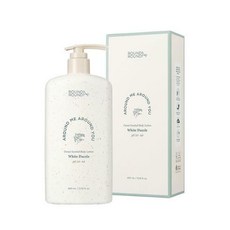 라운드어라운드 포레스트 센티드 바디 로션 [화이트 대즐] 400ml, 바디 워시 [화이트 대즐] 400ml, 1개