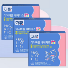 더팜 이지바울 베베키즈 60포 뉴바이오틱스 키즈 6개월분, 3박스, 60회분