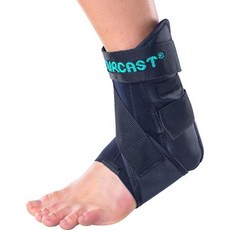 발목보호대 지지대 아대 밴드 Aircast Airport 발목 지지 브레이스 왼발 중간, Left Foot, Medium (Pack of 1) - 검도발보호대