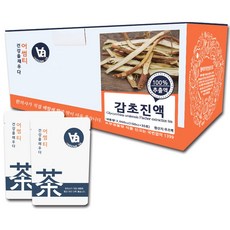 어썸티 감초 진액 100ml x 30개입, 1박스