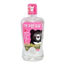 가그린 어린이용 구강세정제 딸기향 380ml X 1개
