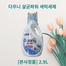 다우니 살균파워 세탁세제, 2개, 2.9L