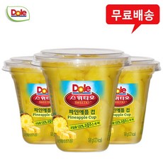 dole 후룻컵 파인애플 198g, 24개