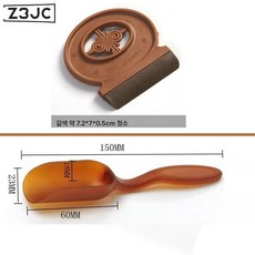 Z3JC 티스푼 티스푼 티스푼 티스푼 티스푼 티스푼 티스푼 티스푼 차마시기 항상 비치되어 있는 플라스틱 스쿱 찻숟가락 찻숟가락 찻숟가락, (티스푼1개입)+(차스크래치1개입), 친환경 pp소재(안전무취), 1개