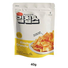 김칩스 바삭바삭 김치전맛 간식안주 40g