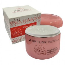 [20개] 수면팩 뮤커스 3W 달팽이 슬리핑팩 100ml 스네일