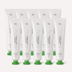 튼튼맘스 무불소 임산부 치약 (유자민트향) 80g 10개
