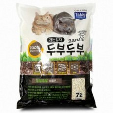 COX327721테비 토퍼 두부두부 오리지널 고양이 가는 모래 7L
