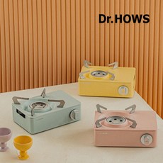 아트박스/닥터하우스 트위스터 불꽃 트윙클 미니 스토브 /가스버너, 파우더 핑크