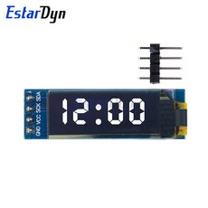 ARDUINO RASPBERRY PI OLED 흰색 파란색 128X32 32용 디스플레이 모듈 I2C 91인치 노란색, 0.91 White