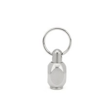파라코드캥핑팔찌 티타늄 합금 나이프 비즈 Paracord 우산 밧줄 구슬 DIY 펜던트, [05] B Silvery Set, 1개