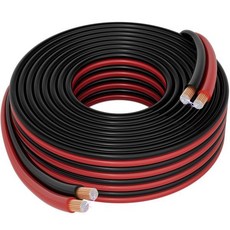 12 2 게이지 15 FT 레드 블랙 후크업 전기 와이어 케이블 LED 스트립 연장 코드 12V 24V DC 카 오디오용 12AWG 플렉서블 스피커 홈 시어터 리본 램프 테이프, 12 AWG_15FT