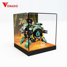 레고 오버 워치 75976 레킹 볼 아크릴 투명 디스플레이 박스 더스트 커버에 적합한 Vonado, 원피스 난파 공