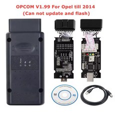 최신 Opcom 자동차 진단 도구 CAN BUS OBD2 스캐너 OP-COM V1.99 PIC18F45K80 1.99 V2014 120309a 무, 1개