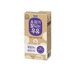 소화가잘되는우유 국산 5곡 미숫가루, 190ml, 120개