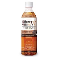 태양의 식후비법 W차 500ml, 6개