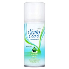 tea tree oil australian bodycare 질레트 새틴 케어 여성용 쉐이빙 젤 민감성 75ml-54770, 단일옵션, 단일옵션