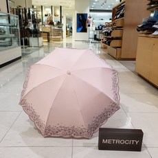 메트로시티 양산 우산 우양산 라인플라워 차광양산 MPSJ-0111