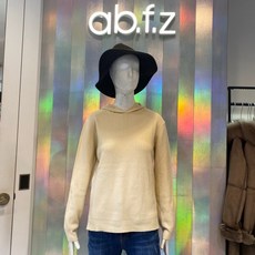 [ab.f.z] 후드 짜임 니트 AOU4GW33J