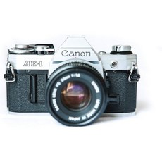 빈티지 캐논 AE-1 35mm SLR 카메라 50mm 11.8 렌즈갱신, 상품선택, 1개