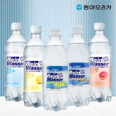 동아오츠카 라인바싸 탄산수 500ml PET 5종 2박스 (총40입) 레몬:샤인머스켓 1세트