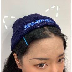 마멜뷰 골지 니트 비니 털 모자 가소천 패션 오리지날 디자인 데일리 쿨캡 빈티