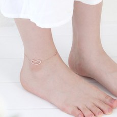 하트체인발찌