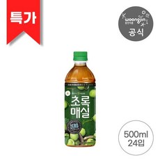 웅진 특가초록매실 제로 500ml 24펫