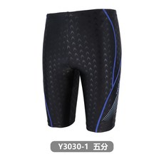 발랄함 남자 드로즈 방지 난처함 5부 스판 배기 저항 염소 속건 상어가죽 전업