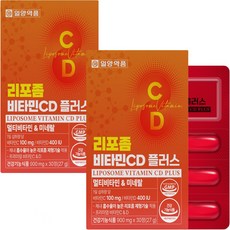 일양약품 리포좀 비타민 C D 플러스 멀티비타민 미네날, 2개, 30정