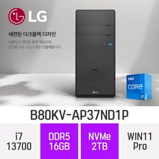 LG 데스크탑 B80KV-AP37ND1P