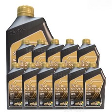 S-OIL 세븐 골드 #9 C6/SP 0W20 1L x 12개 1박스 100% 합성 엔진오일 API SP & ACEA C6/C5 가솔린 하이브리드 디젤 겸용