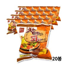 한맥 참맛있는 피자리오 180g 20봉 냉동 치즈피자 햄버거, 180g x 20봉