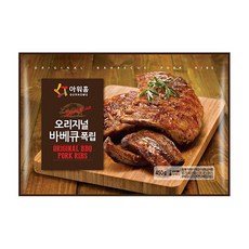 아워홈 오리지널 바베큐 폭립 450g, 3개