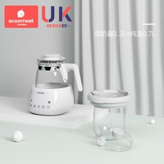 해외 지니 자동온도조절 분유 차 포트유리주전자 스마트 보온-15959, 옵션05, 단일옵션