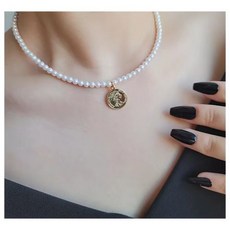 캐주얼진주목걸이