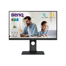 BenQ GW2780T 아이 케어 모니터(27인치 모델) Full HD IPS 논글레어 자동 밝기 조정 기능(BI) 블루라이트 감소 플리커 프리 스피커 포함 2W x, 1개