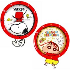 스누피벽시계
