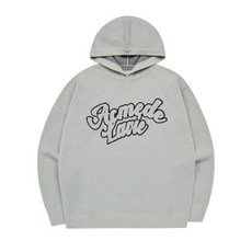 [국내매장판] 아크메드라비 ROUND 로고 후드티 니트 GREY_377403