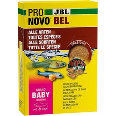 JBL 프로노보 벨 그라노 베이비 3x10ml 천연먹이, 3개