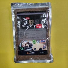 (행사) 의성 흑마늘 구운소금 1kg, 1개