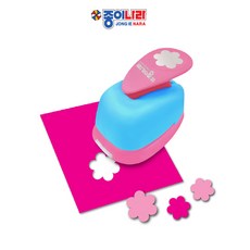 종이나라 모양펀치(대) 2.6cm 16가지 무늬 종이 펀칭기, 02 골뱅이