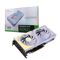 컬러풀 COLORFUL iGame 지포스 RTX 4060 ULTRA DUO OC White D6 8GB 웨이코스