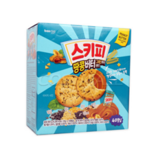 스키피 땅콩버터 그레인 쿠키 샌드 20g x 40개입, 40개