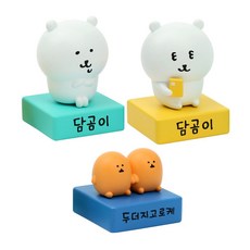 담곰이 피규어 줄자 농담곰 인형 3종세트, 1세트